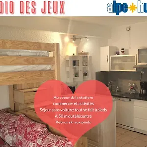 Des Jeux Alpe D'huez Hyper Centre 4-5 Personnes Appartement